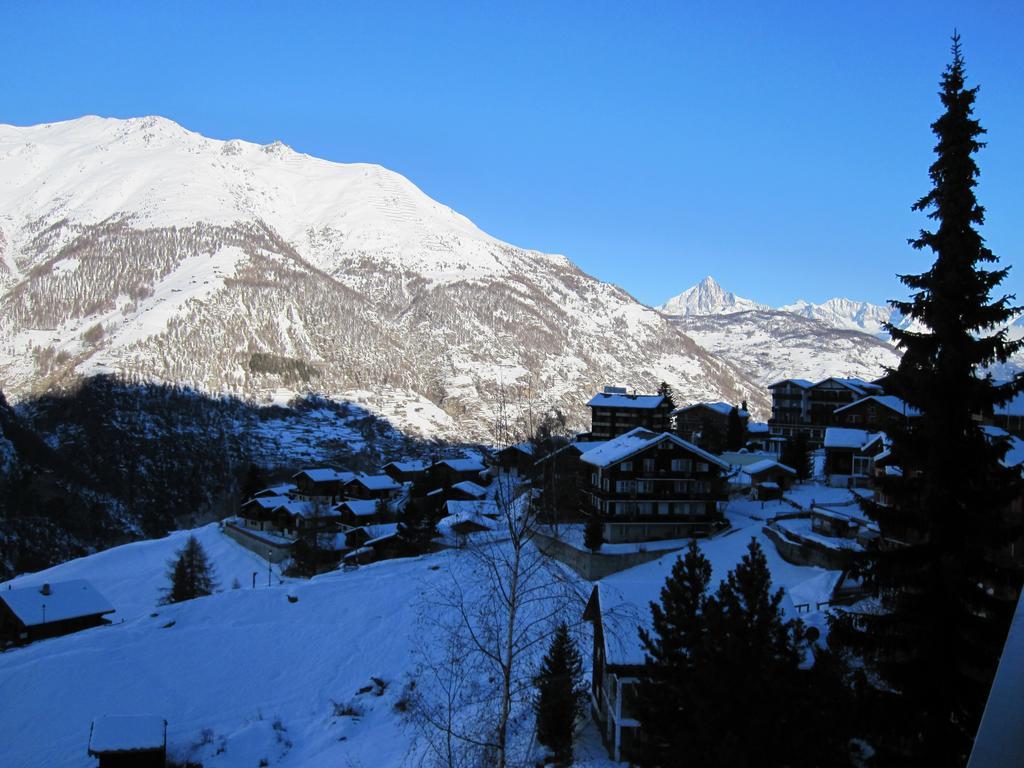 Apartamento Haus Waldheim Grächen Exterior foto